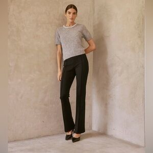 Velvet by Graham & Spencer Albee Ponte Seamed Trouser
